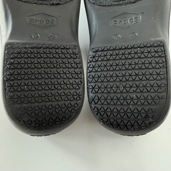 Crocs Neria Pro Work Clog Black size W7 - Picture 6 of 8